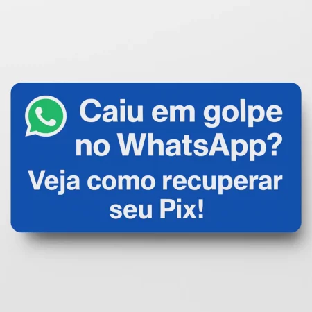 mandei pix errado golpe whatsapp