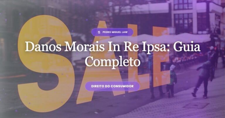 Danos morais in re ipsa: o que é, quando é presumido e exemplos reconhecidos pelo STJ Danos Morais in re ipsa